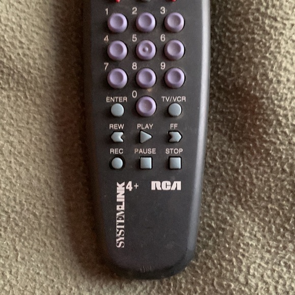 RCA SystemLink 4+ remote control. Approximately 7.5 inches. - Picture 4 of 5
